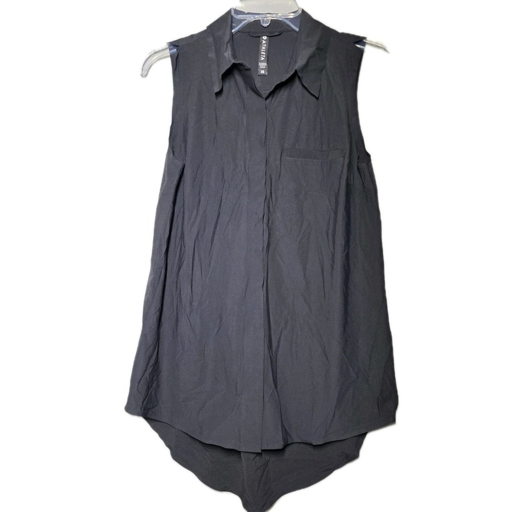 Athleta Women's Size XSmall Everlasting Tank In Black‎ Sleeveless